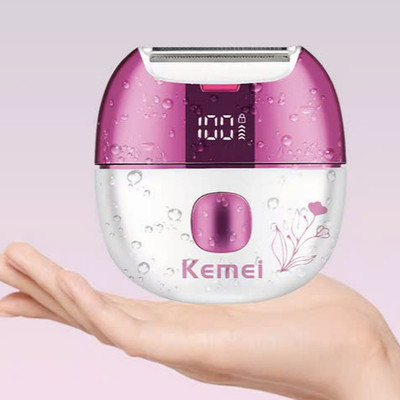 Máy Cạo Lông Kemei KM - 285 Chuyên Dùng Cho Toàn Thân Sử Dụng Pin Đa Năng