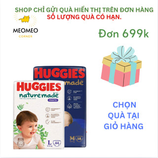 Tã / bỉm quần / dán Huggies Platinum Nature Made ngày , OVN đêm NB60 / S82 / M64 M58 / L44 L54 / XL44 XL38