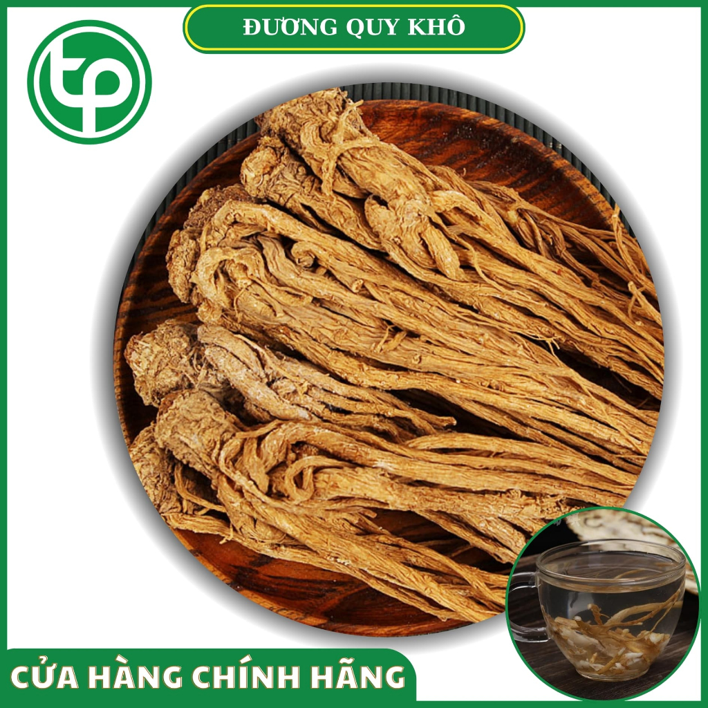 [Trà khô cao cấp] Sâm đương quy khô - Thảo dược Tấn Phát - Túi lớn 500gram giá tốt