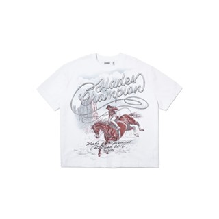 HADES Lasso Champion Tee - HADES Brand chính hãng Áo thun tay lỡ cotton unisex