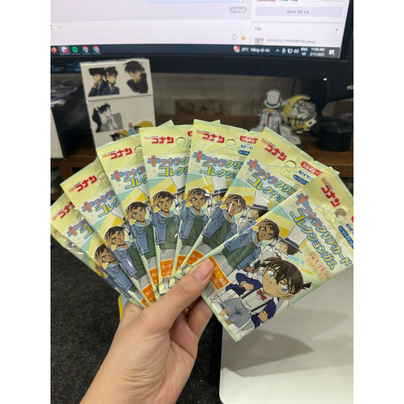 [SẴN HCM] PACK CARD CONAN (CLEAR CARD CONAN)