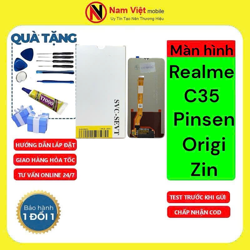 Màn hình Oppo Realme C35 (Pinsen Origi)