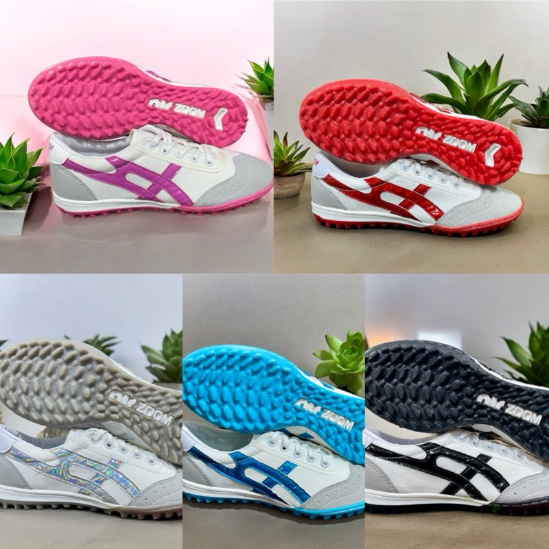 Giày Đá Bóng Ráp Đế Chuyên Dụng - Bề Mặt Vải Mềm, Phối Bo Da, Lưỡi Gà, Lót Nhung Cực Êm, Full Đế