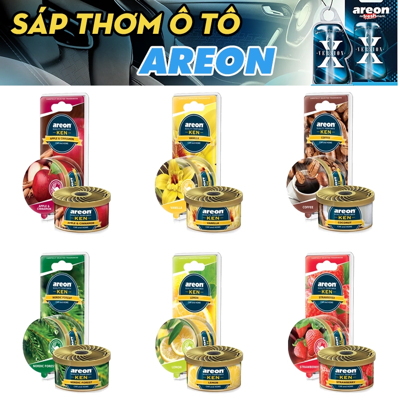 Sáp Thơm Ô Tô AREON KEN Bulgari - Giá gốc