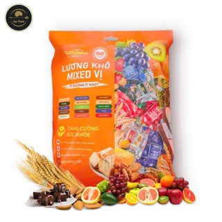 1kg 15 vị Lương khô mini dinh dưỡng TÂN VIỆT NHẬT gồm các vị hạt và trái cây (CÓ BÁN 200Gr DÙNG THỬ) NPP SEE FOOD TVN1KG