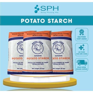 Giá sỉ bao 25kg Tinh bột khoai tây 
