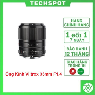Ống kính viltrox 33mm f1.4 auto focus cho fujifilm | hàng chính hãng | bảo hành 12 tháng