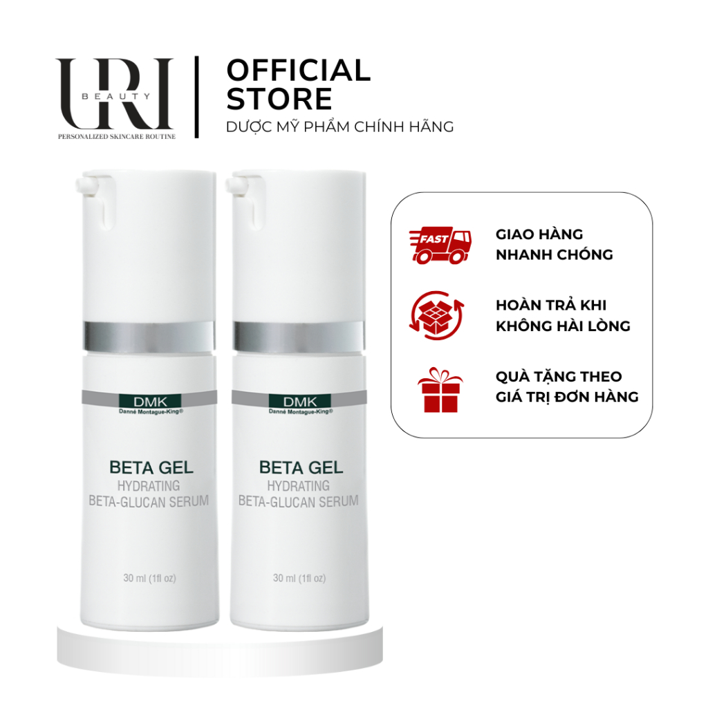 [Chính hãng] DMK Beta Gel – Tinh Chất Dưỡng Ẩm & Làm Dịu Da Beta-Glucan, 30ml