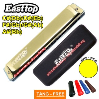 Harmonica Tremolo Easttop T2403 5 Keys Thăng C#/D#/F#/G#/A#