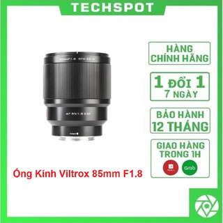 Ống kính viltrox pfu rbmh 85mm f1.8 stm ii cho fujifilm/sony/nikonz/canonrf | hàng chính hãng | bảo hành 12 tháng