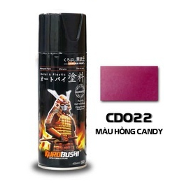 Sơn Xịt CD022* _ Sơn Xịt Xe, Đồ Gia Dụng CD022* Màu Hồng Candy _ Candy Pink