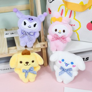  Kawaii Sang Trọng Búp Bê Đồ Chơi Hoạt Hình Dễ Thương Hello Kitty Kuromi My Melody Cinnamoroll Plushie Móc Khóa Túi 