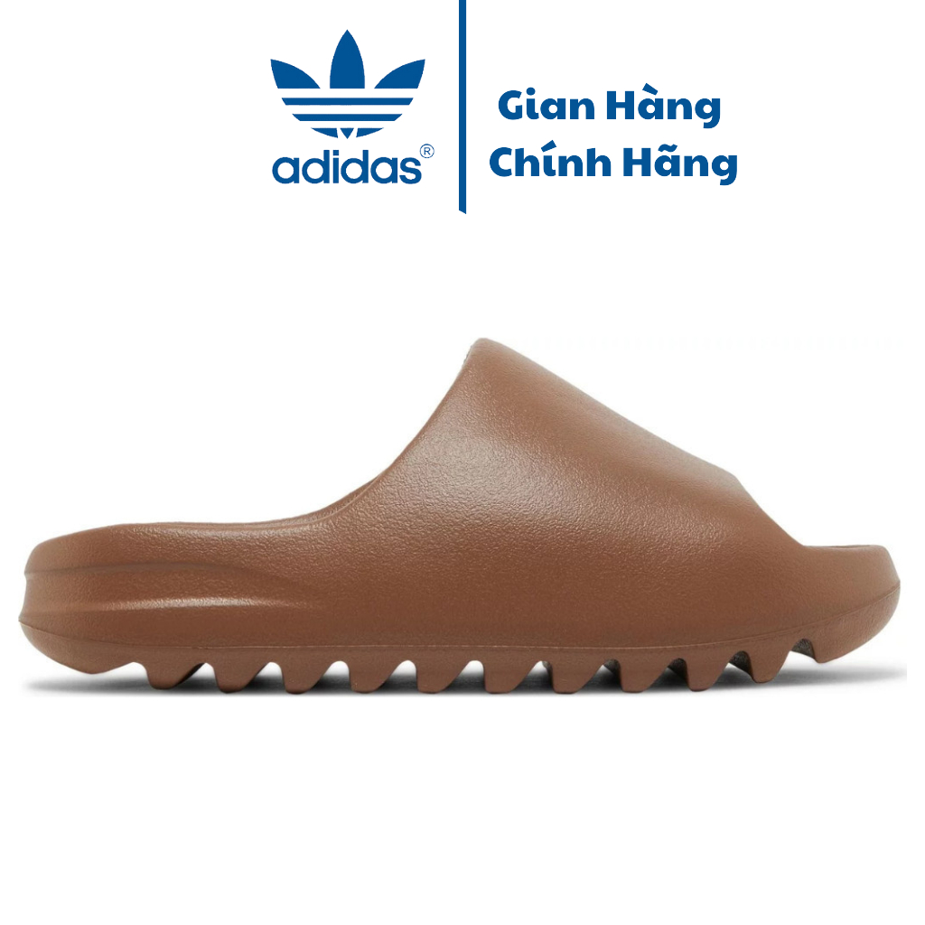 [ HÀNG CHÍNH HÃNG ]  Dép Adidas Slide ‘Flax’ FZ5896, Dép Cao Su Đi Biển