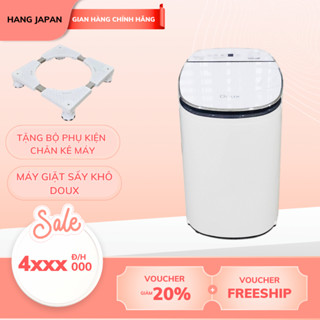  Máy giặt Mini Doux   Doux Lux tự động giặt sạch diệt khuẩn tối ưu vận hành êm tiết kiệm điện - BH CHÍNH HÃNG 
