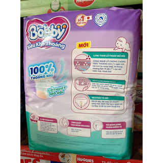 (Tặng 6 miếng)  Tã quần BOBBY Size L70 Miếng (9-13kg)