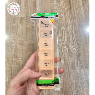 [Chính Hãng HOFACO] Hộp Chia Thuốc 7 Ngày Size Lớn/ Nhỏ, Hộp Nhắc Nhở Uống Thuốc - giadungtuongmy