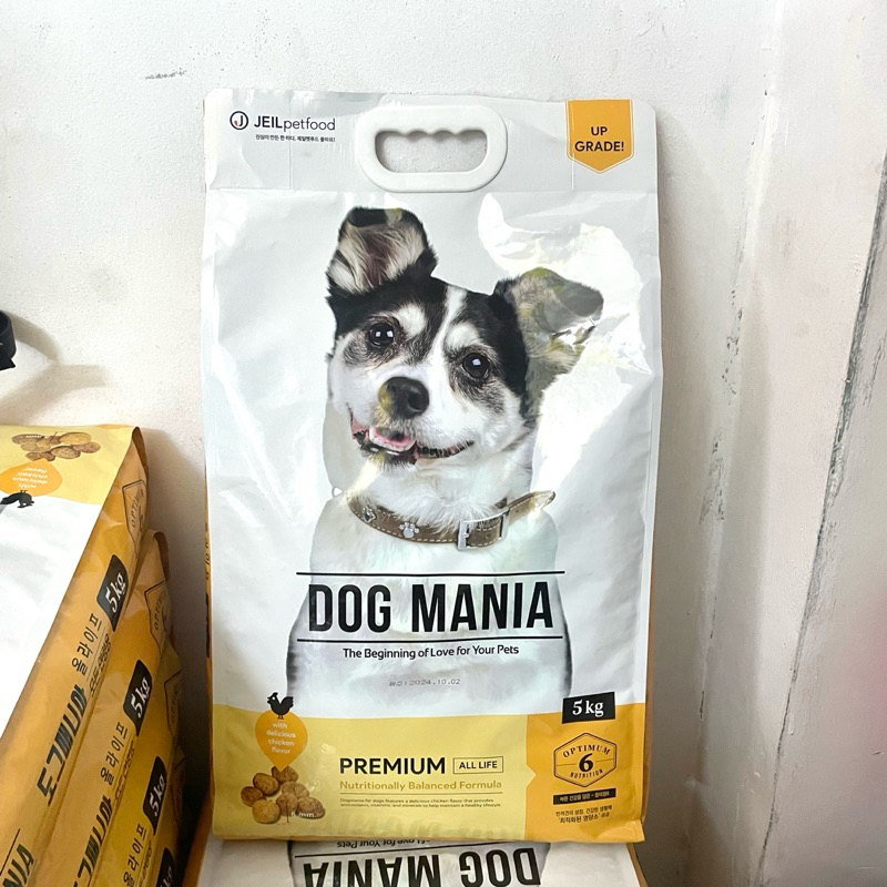 [BAO 5KG] HẠT DOG MANIA 5KG - HÀN QUỐC -