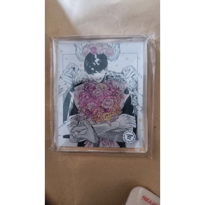 chovy flower art the mau block acrylic official merch from the mau geng
