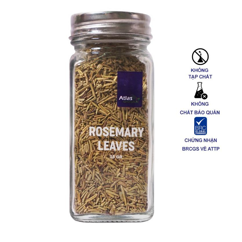 Lá Hương Thảo Rosemary của Đức - Rosemary Leaves 33g Atlas GARDEN