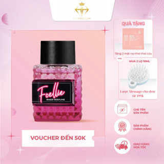   CHE TÊN SP  Nước hoa vùng kín Foellie Noir hương cherry đen và hoa hồng đen ngọt ngào 10ml 