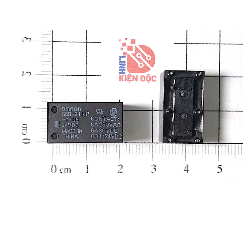 G6B-2114P-1-US Relay 24VDC 5A 6 Chân