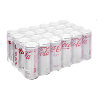 THÙNG 24 LON COCA-COLA LIGHT KHÔNG ĐƯỜNG 330ML/ COCA LIGHT/ COCA KHÔNG ĐƯỜNG