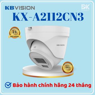 Camera IP Dome KBVISION KX-A2112CN3-VN  / KX-A2012TN3 , POE, hồng ngoại 2.0 Megapixel , chính hãng