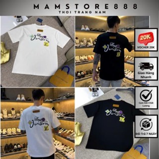 Áo Phông Nam Nữ Lờ Về Hoa Lá Chữ Sau Lưng Cực Đẹp . Áo Thun Boy Phố Lờ Về Phom Basic Chữ Sau Lưng Mới Nhất