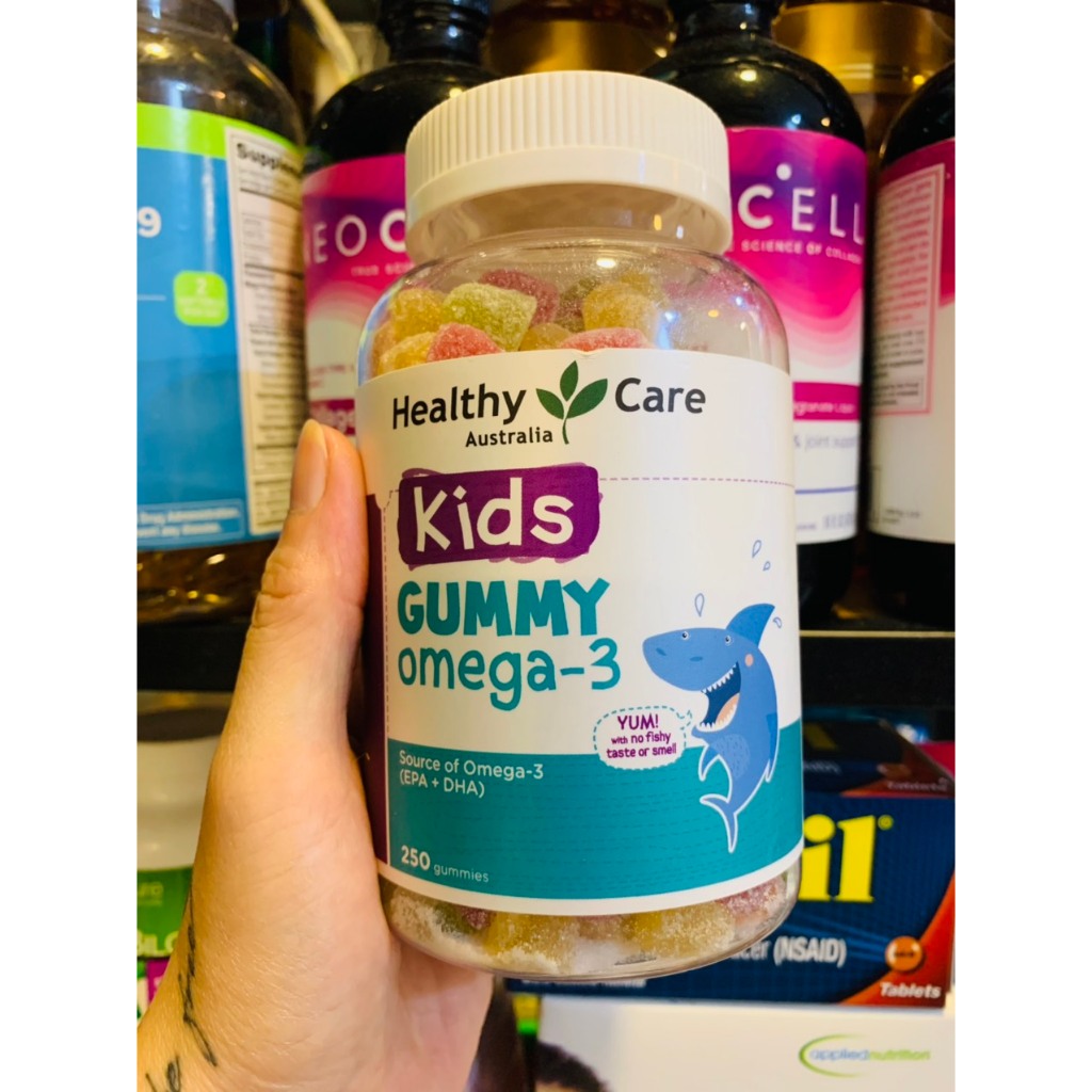 KẸO GUMMY OMEGA-3 HEALTHY CARE 250 VIÊN - AUSTRALIA