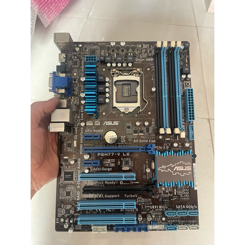 Mainboard - Bo mạch chủ Asus P8H77  - V LE hàng tháo máy.