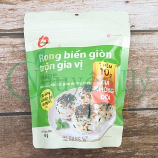 Rong biển giòn trộn gia vị OFood 40g, vị ngọt vừa ăn, trộn cơm, cháo tiện lợi