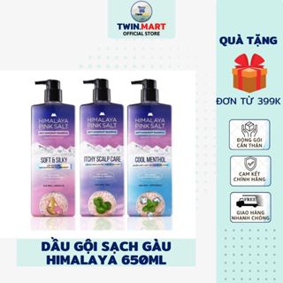 Dầu gội Sạch Gàu Dành Cho Da Đầu Bết/ Giảm Ngứa/ Làm Sạch Da Đầu/ Himalaya Pink Salt HQ - 650ML