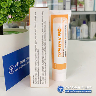 D79 GSV Cream/Plus/Pro Giảm Mụn Trứng Cá, Mụn Lưng, Dày Sừng Nang Lông 15g/20g