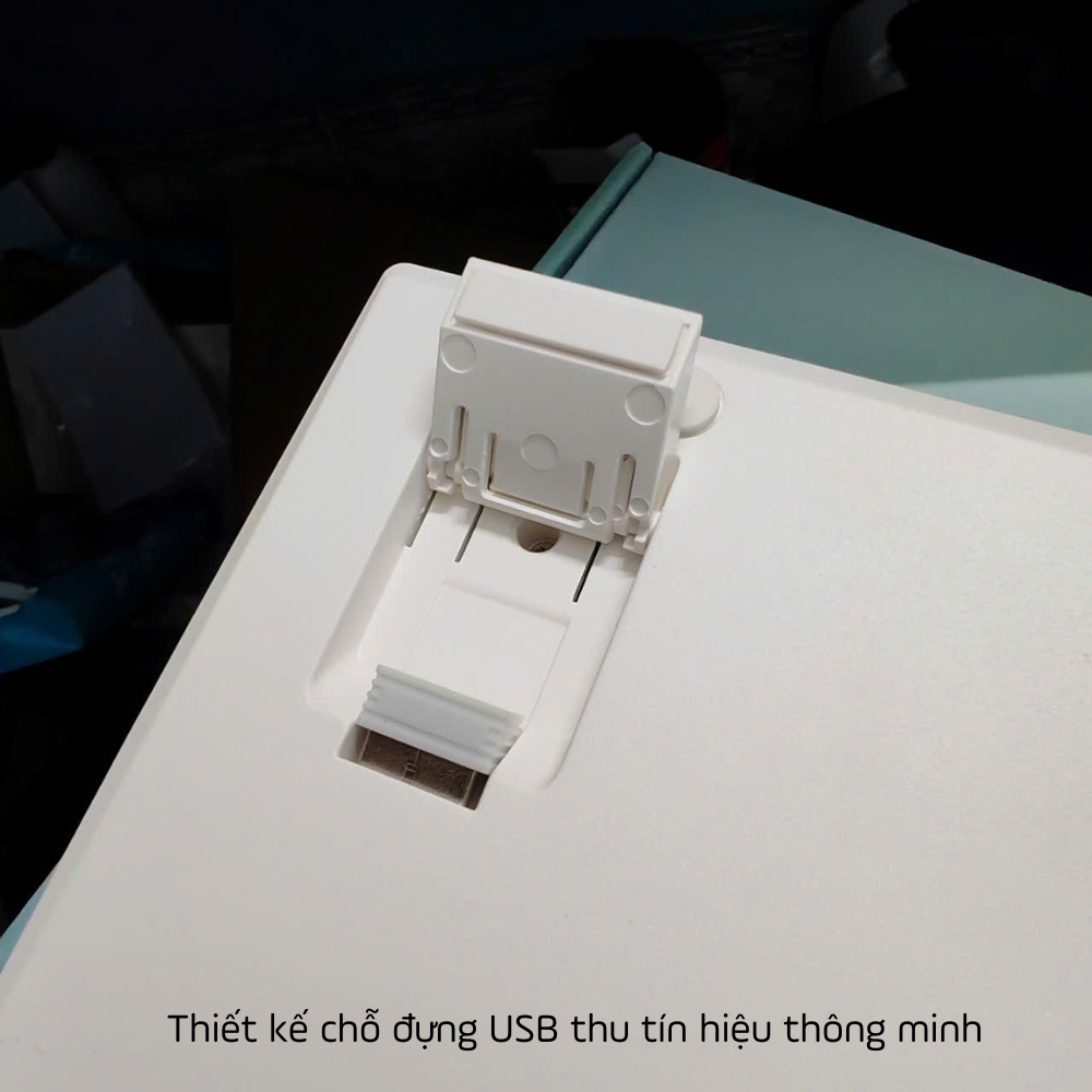 Bàn phím cơ không dây H98 với Red switch gõ êm, tiếng nhỏ, dùng được cho văn phòng | BigBuy360 - bigbuy360.vn