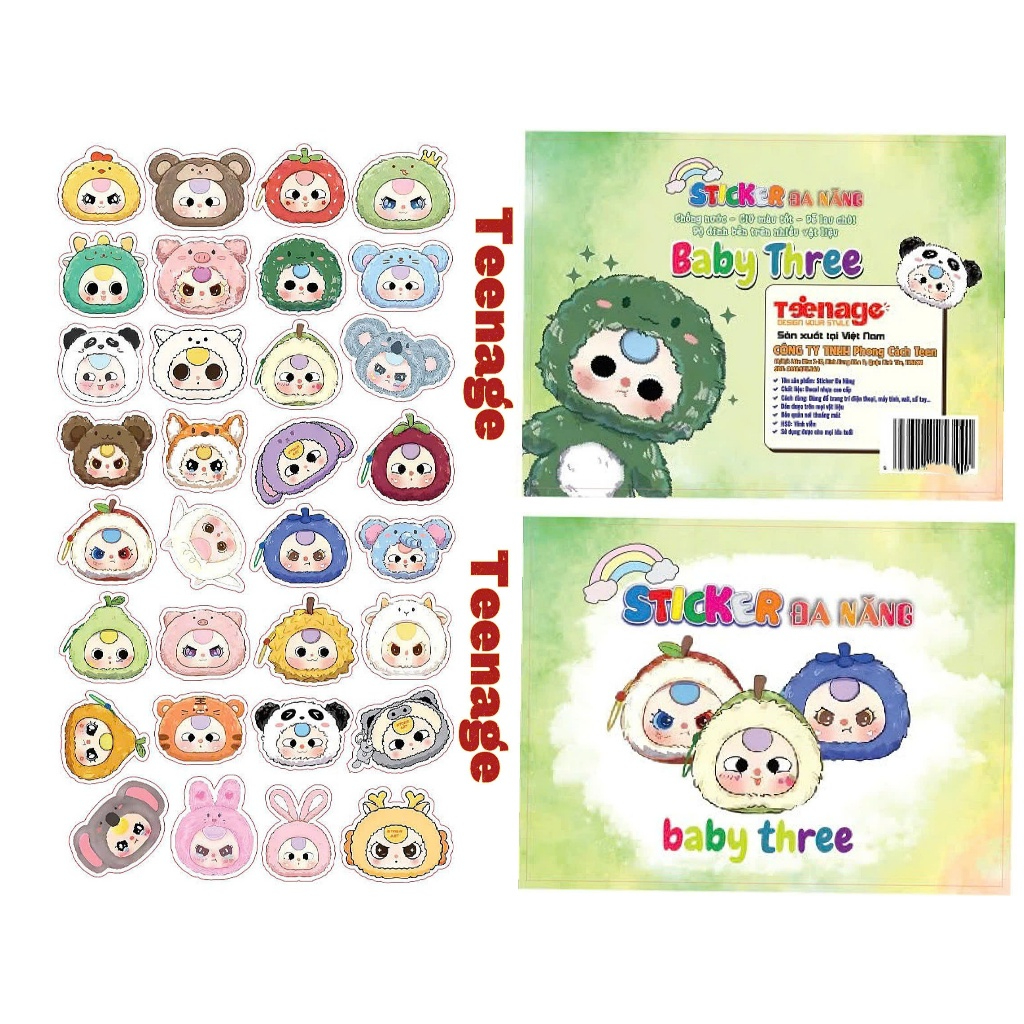 Sticker Dán Laptop, Điện Thoại, Máy Tính, Mũ Bảo Hiểm,...Chống Nước, Nhiều Hình Dễ Thương,Mới Nhất.