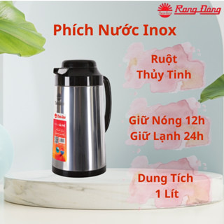Phích Nước Nóng Giữ Nhiệt Pha Trà, Cà Phê, Cao Cấp Dung Tích 1 Lít Chính Hãng Rạng Đông RD-1040