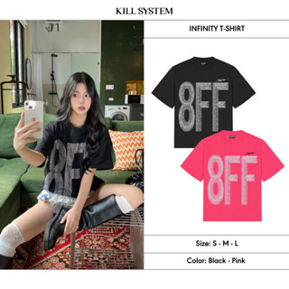 Áo Thun Infinity Off đính đá Bling Bling oversize Killsystem