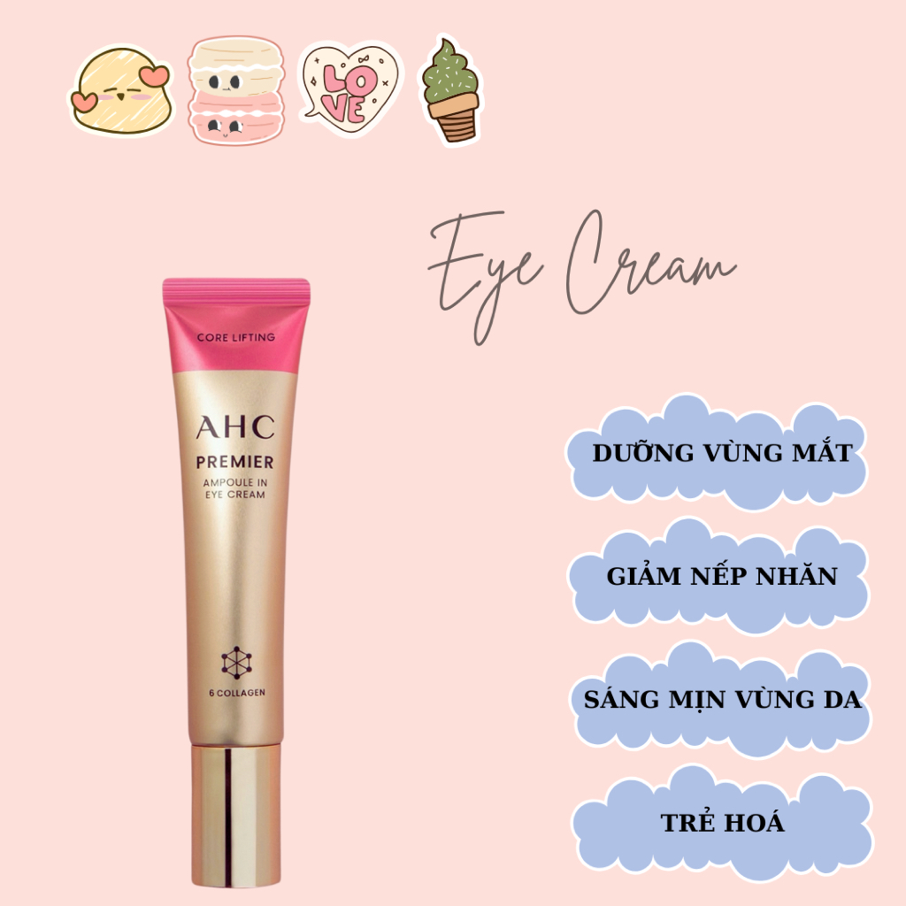 KEM DƯỠNG MẮT AHC (UPDATE MẪU MỚI 2023)