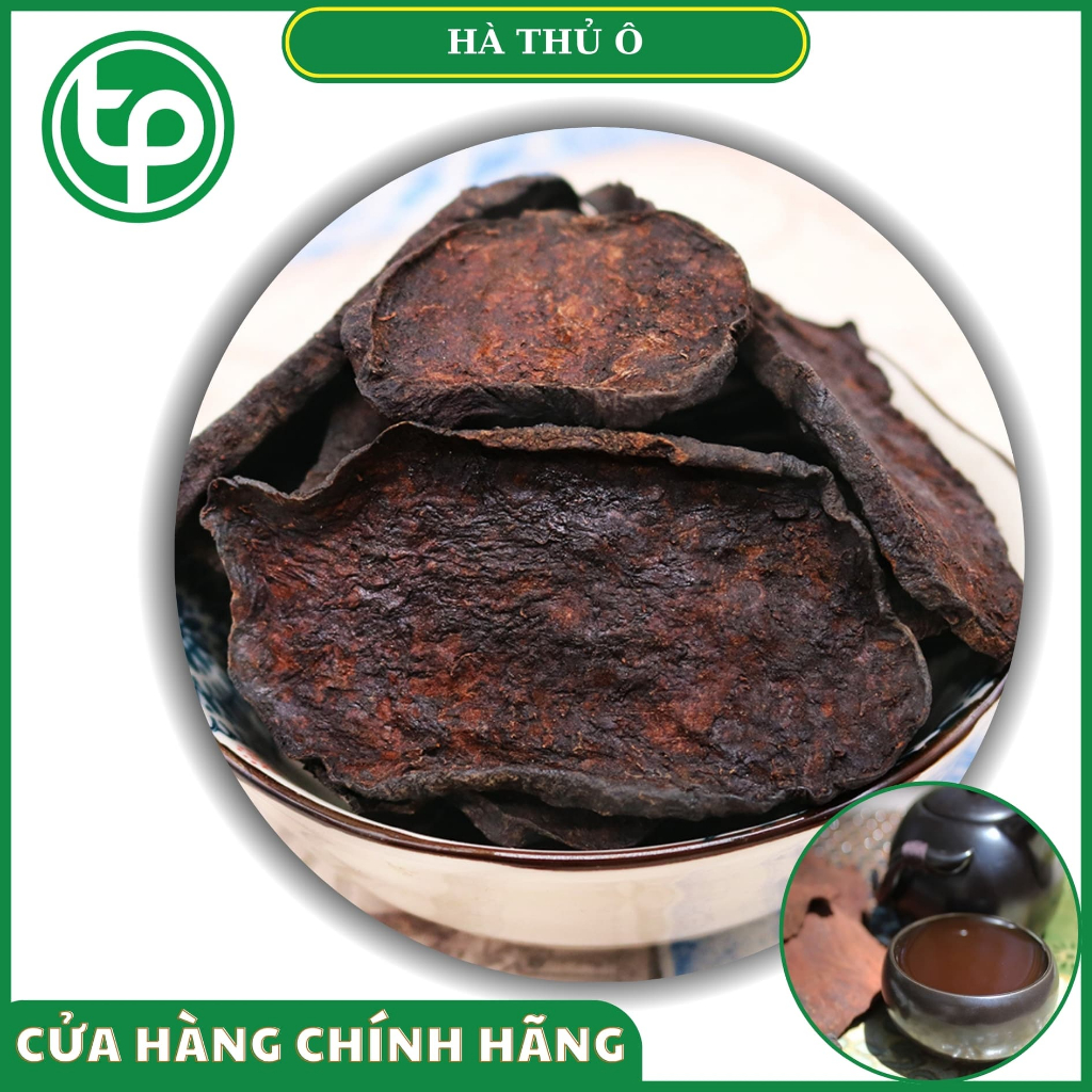 Hà thủ ô khô Tấn Phát túi lớn loại 500g - Hàng khô sạch cao cấp