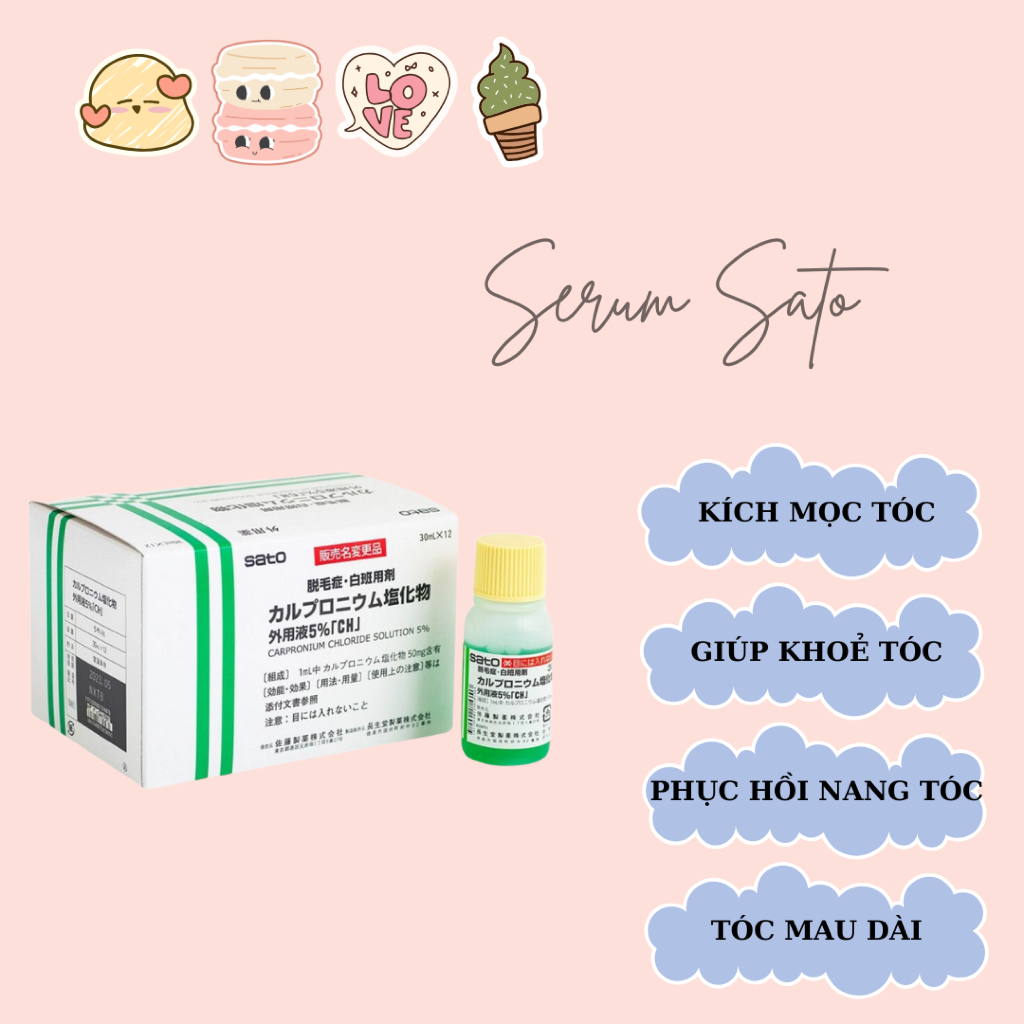 SATO KO RỤNG TÓC