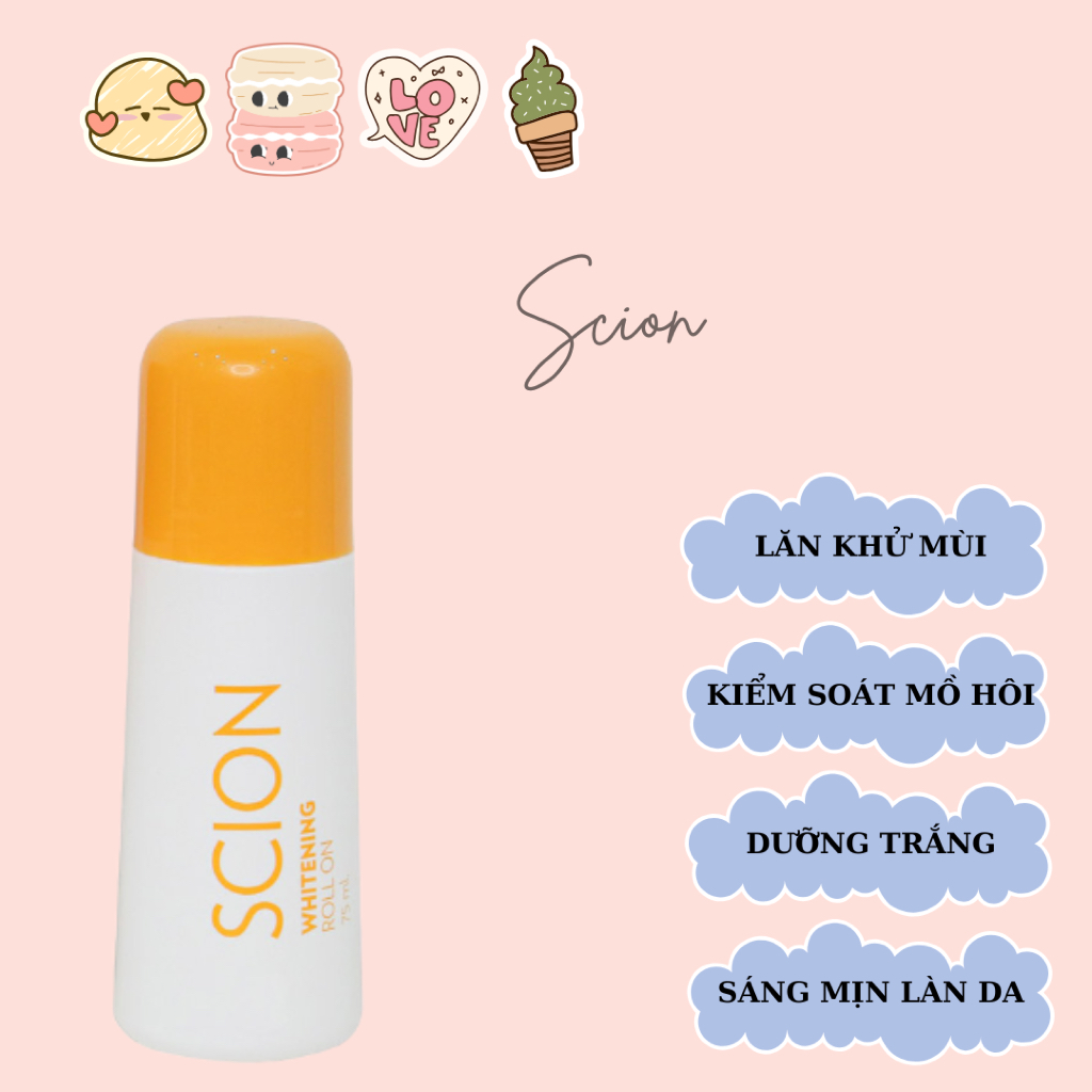 LĂN KHỬ MÙI SCION - DẠNG LĂN