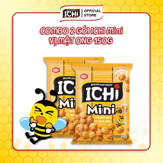 COMBO 2 gói bánh gạo Nhật ICHI Mini 150g vị mật ong