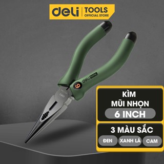 Kìm Mũi Nhọn Đa Năng Chính Hãng DELI - Thiết Kế Tinh Tế Chất Liệu Cao Cấp Bền Bỉ