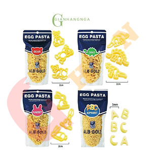 Nui Trứng Egg Pasta Nhật hình chữ ABC gói 90gr