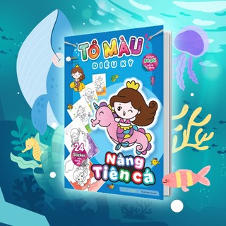 Sách Combo Tô màu diệu kỳ (3 Cuốn) (72 Stickers)