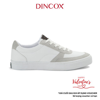 Giày Sneaker Da Nam Nữ E13 Off/White Dincox