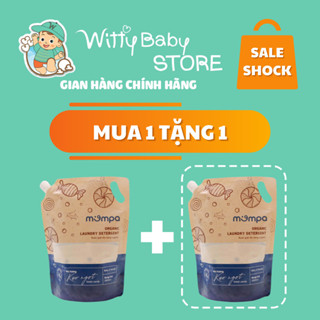 [MOMPA x WITTYBABY] COMBO 1 TẶNG 1 TÚI 2L NƯỚC GIẶT ĐA NĂNG ORGANIC
