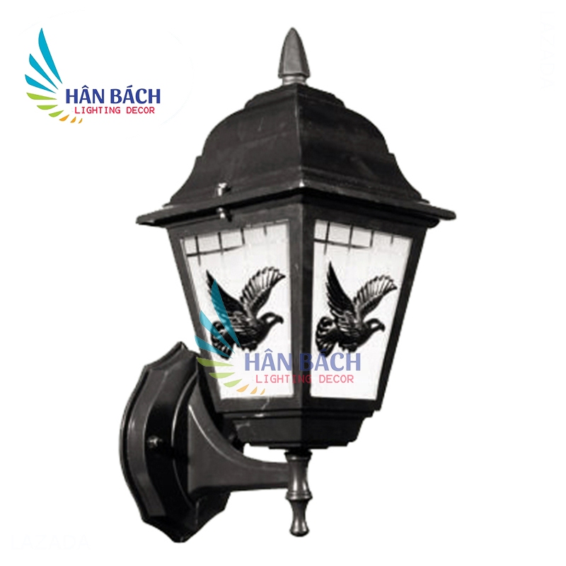 đèn vách tường ngoài trời - đèn gắn cột