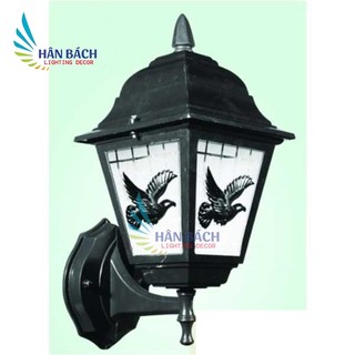 đèn vách tường ngoài trời - đèn gắn cột