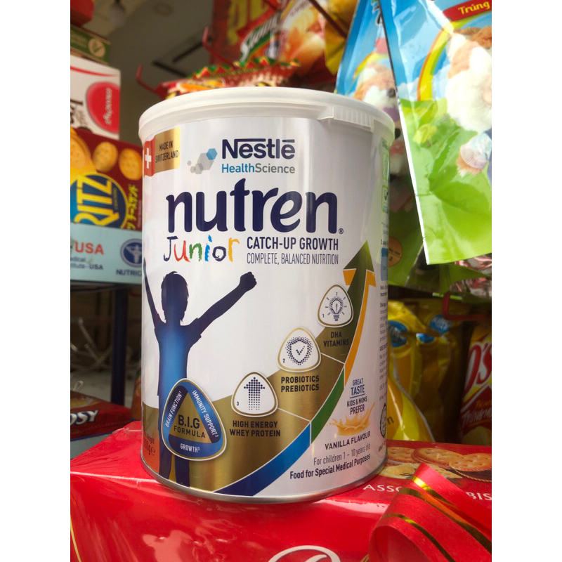 Sữa Nutren Junior 800g mẫu mới nhất date 2026